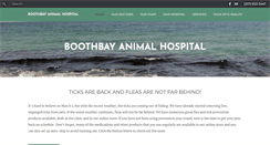 Desktop Screenshot of boothbayanimalhospital.com